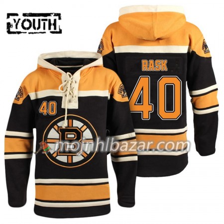 Dresovi Boston Bruins Tuukka Rask 40 Crna Hoodie Sawyer - Dječji Dresovi Boston Bruins Tuukka Rask 40 Crna Hoodie Sawyer - Dječji